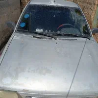 پراید 85 رنگ نقره‌ای