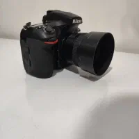 دوربین حرفه‌ای D810 فول‌فریم با لنز 50mm تمیز