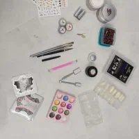 ست کامل وسایل کاشت ناخن|آرایشگاه و سالن‌های زیبایی|نجف‌آباد, قلعه سفید|دیوار