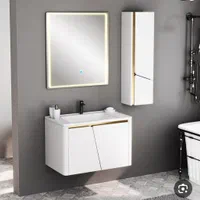 روشویی طوسی خم / روشویی pvc ضد آب|لوازم سرویس بهداشتی|اراک, |دیوار