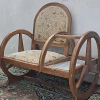 میز تلفن صندلی دار