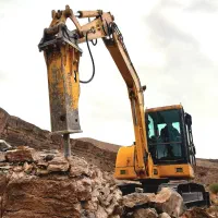 کندن کانال به هر سایزی بیل لودر بابکت