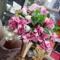 دسته گل جامی بزرگ طلایی و مرواریدی شیک و لاکچری|گل مصنوعی|بوشهر, |دیوار