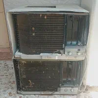 فروش ۲عدد کولر پنجره ای گری موتور سوخته