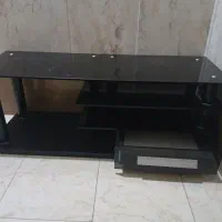 میز شیشه ای تلویزیون