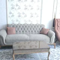 مبل راحتی چستربا جلومبلی سه تیکه