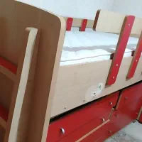 تخت یک نفره به همراه دراور