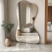 آینه قدی دفرمه ایکات