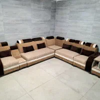 مبل ال با پارچه تشک نو فستو|مبلمان خانگی و میز عسلی|اصفهان, جلالیه|دیوار