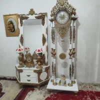 آینه کنسول ساعت|آینه|ماهدشت, |دیوار