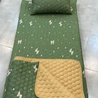 تشک مسافرتی و مهمان یکنفره چهار تیکه کاور دار