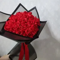 فروش گل روبانی شاین‌دار و ساده سفارشی