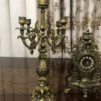 شمعدون وساعت|آینه|گرگان, |دیوار