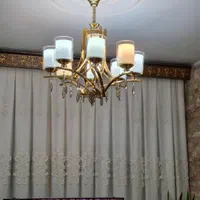 لوستر مدل شاخه ضربدری محصول لوستر کلاسیک آیلین|لوستر و چراغ آویز|تهران, امام زاده حسن|دیوار
