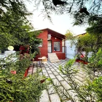 ویلاباغ فلت 186متری نما آجر جفت جنگل/بدون مشرف