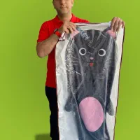 بالش بزرگ بدون لایکو ارتفاع 140 سانتیمتر