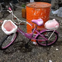 فروش دوچرخه دخترانه سایز بیست سالم و تمیزبا تخفیف