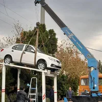 جرثقیل کفی ۳ تن دکل بلند ، سبد نفر بر|خدمات حمل و نقل|قم, پردیسان|دیوار