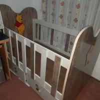 تخت خواب کودک|تخت و صندلی بچه|سنندج, |دیوار