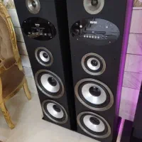 دو جفت اسپیکر ایستاده قوی بلوتوث DVD کاشمر