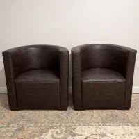 صندلی مبله چرم مصنوعی