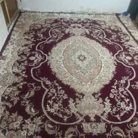 فرش 12متری زرشکی