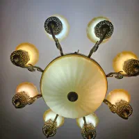 لوستر پذیرایی و آشپزخانه و راه روی|لوستر و چراغ آویز|تهران, امیریه|دیوار