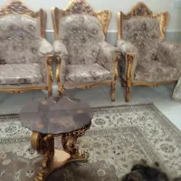 مبل 9نفره ومیزعسلی|مبلمان خانگی و میز عسلی|مشهد, قائم|دیوار
