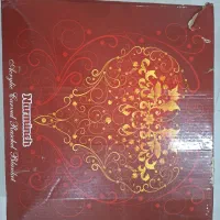 پتو گلبافت دونفره کاملا نو داخل کاور و جعبه