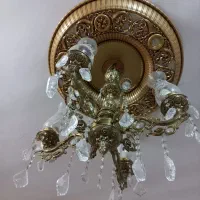 لوستر .دور لامپی ودیوار کوب ست.