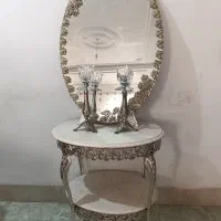 آینه و شمعدان وکنسول