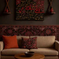 تابلو کالیگرافی فرش دستباف|تابلو فرش|تهران, پونک|دیوار