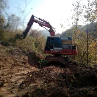 بیل لاستیکی پوکلن پوکلین|خودرو سنگین|تنکابن, |دیوار