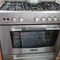 گاز فر تمام استیل|اجاق گاز و لوازم برقی پختوپز|گرگان, |دیوار