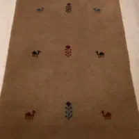 قالیچه گبه دستبافت  یک در۱/۵ نونو|گلیم، جاجیم، گبه|پردیس, فاز ۳|دیوار