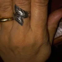 انگشترنقره عیار ۹۲۵ حک شده