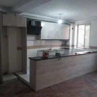 کابینت دست دوم عمق ۵۰ با سینک و هود