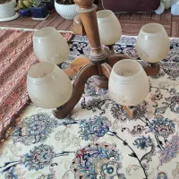 لوستر چوبی