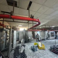 خط رنگ الکترواستاتیک|ماشینآلات صنعتی|صفادشت, |دیوار