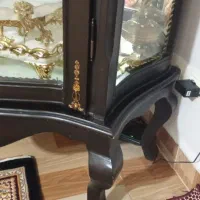 بووفه.چهار طبقه .چووب گردو کاملا سالم|بوفه، ویترین، کنسول|اردبیل, |دیوار