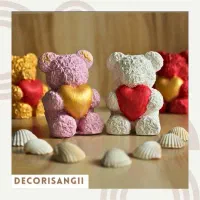 اکسسوری خرس قلب به دست و خرس تدی|مجسمه، تندیس، ماکت|تهران, سازمان آب|دیوار