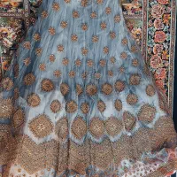 ساری دامن هندی سایز ۳۸|لباس|قم, شهرک مهدیه (مدرس)|دیوار
