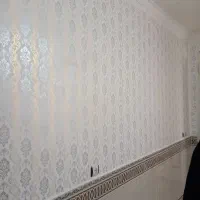 نقاشی ساده ساختمان (وطرح کاغذ دیواری)