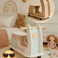 راکر چوبی خام کودک|تخت و صندلی بچه|تهران, تهرانپارس جنوبی|دیوار