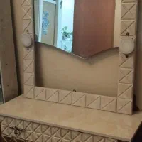 آینه وکمد شیشه ای|مبلمان خانگی و میز عسلی|بهارستان, |دیوار