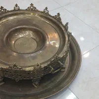 منقل وسینی برنجی ۱۴۳۰۰۰۰۰|کلکسیون اشیاء عتیقه|خمینیشهر, |دیوار