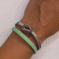 دستبند چرم طبیعی اکسسوری چرمی|بدلیجات|مشهد, کارمندان دوم|دیوار