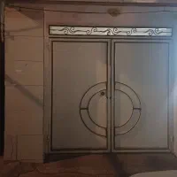 درب حیاط سفارشی ساخته شده|مصالح و تجهیزات ساختمان|قم, علی آباد سعدگان|دیوار