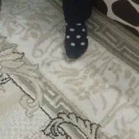 فرش 9متری کاملا سالم رنگ کرم