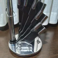 سرویس کفگیر و ملاقه و استند چاقو